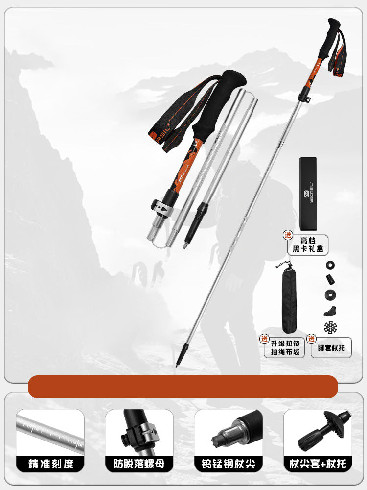 Adjustable Walking stick Trekking poles
