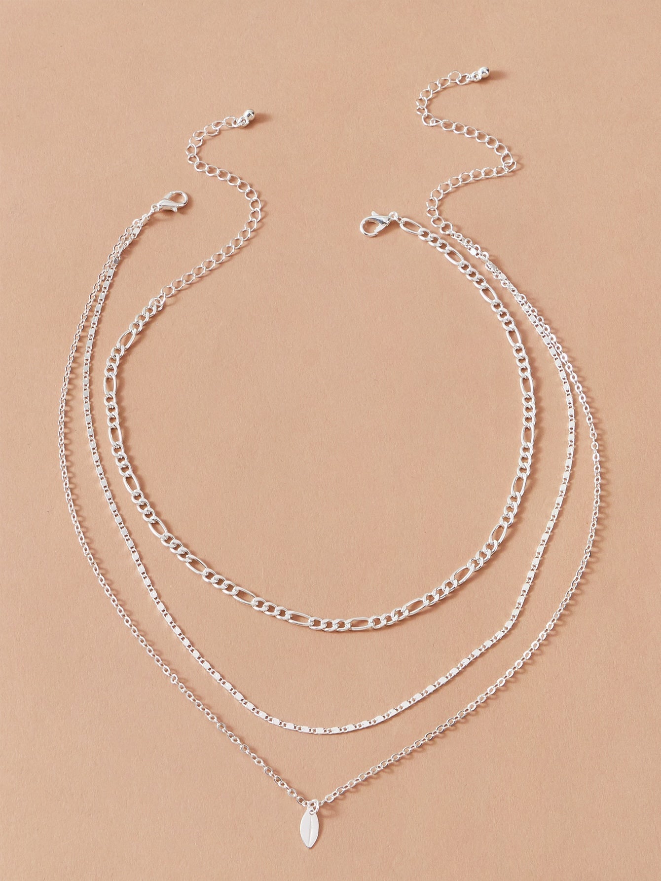 3pcs Boho Multi-Layer Choker Collar Drop Charm Bib Necklace Jewellery Party Gift