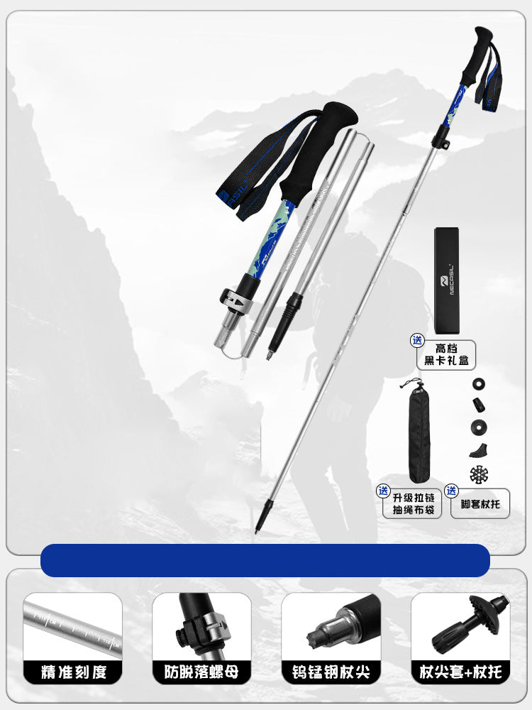 Adjustable Walking stick Trekking poles