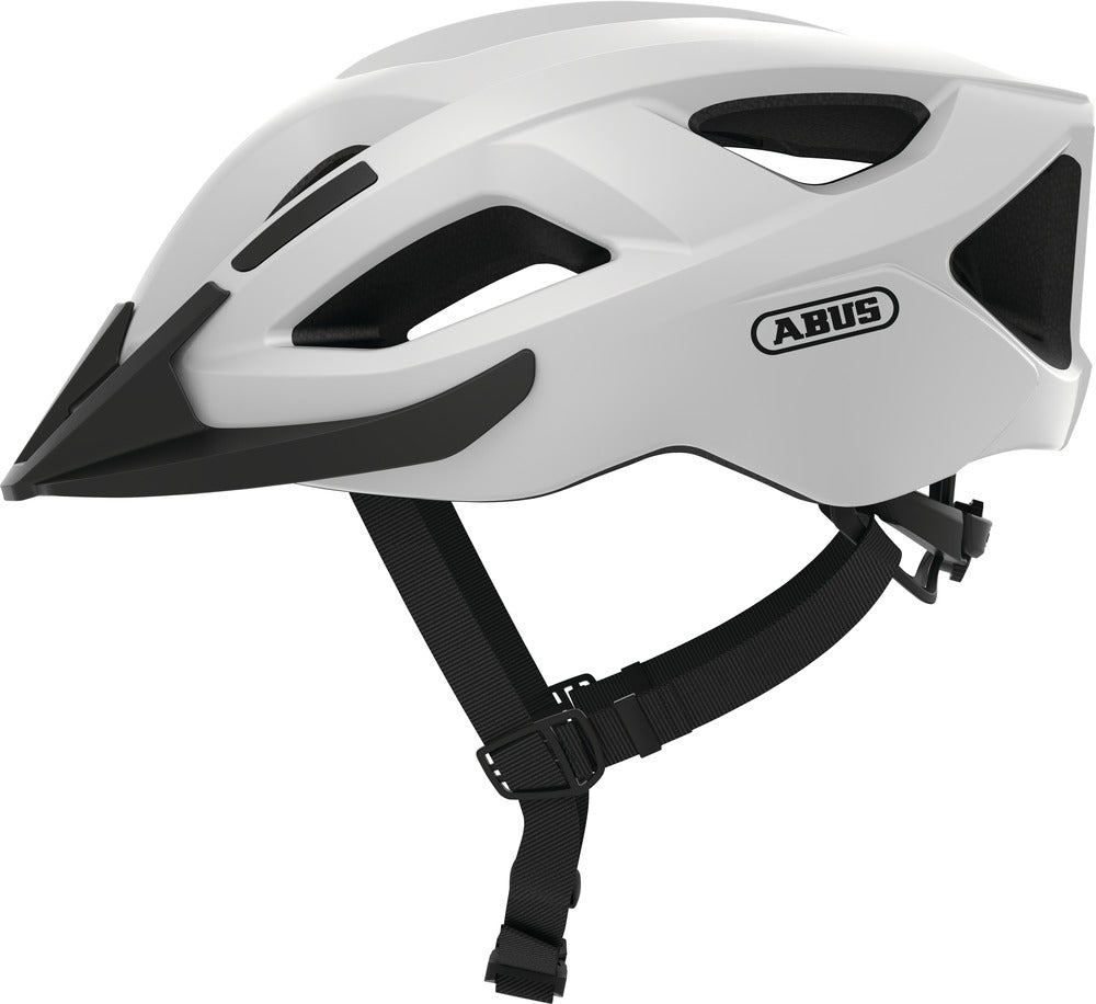 ABUS Fahrradhelm City - Aduro 2.1 polar white - Größe S
