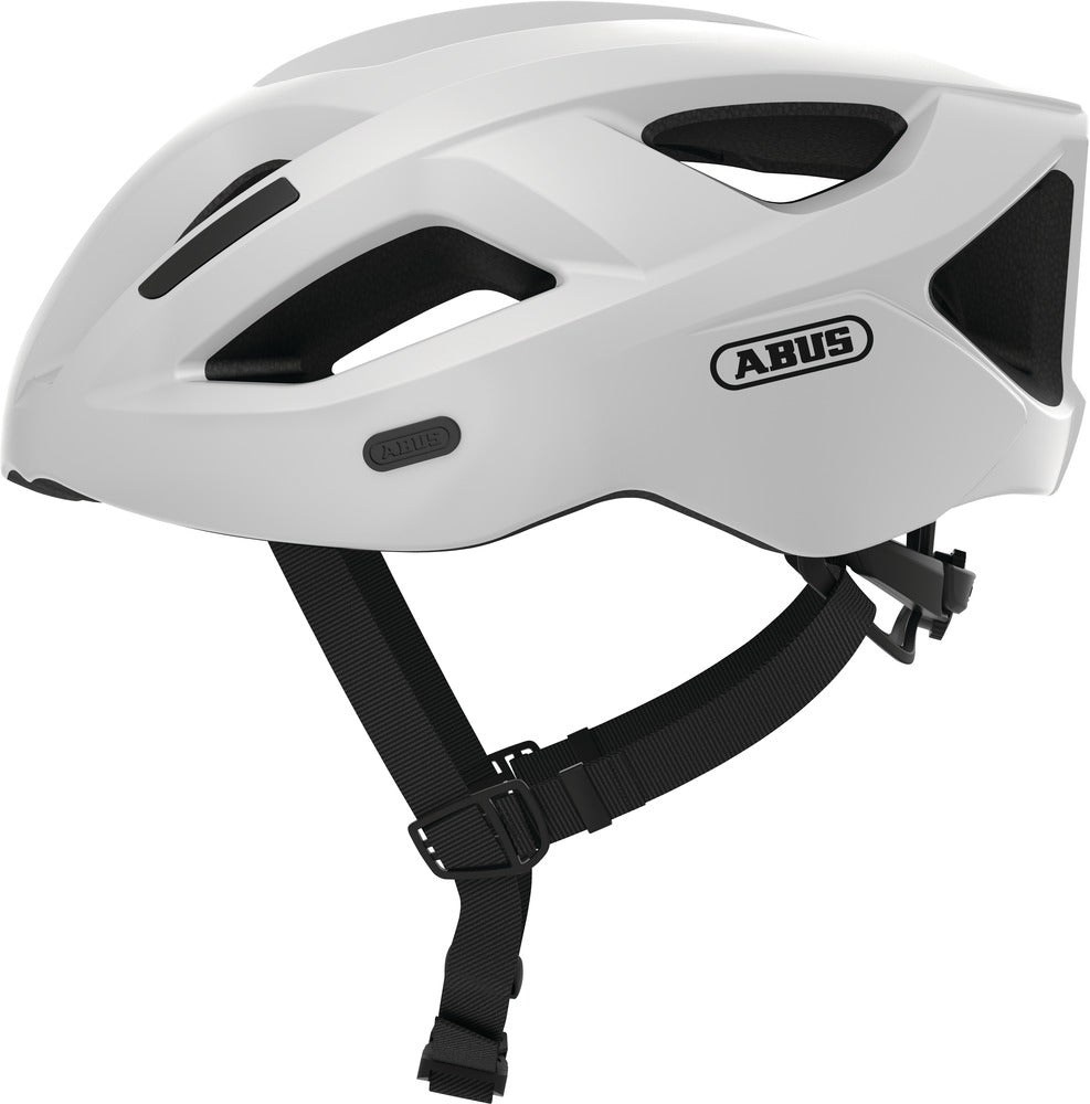 ABUS Fahrradhelm City - Aduro 2.1 polar white - Größe S