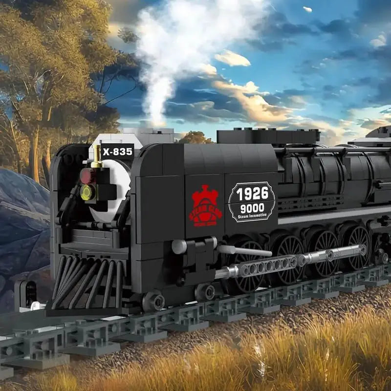 9000-Class Steam Locomotive 1545Pcs