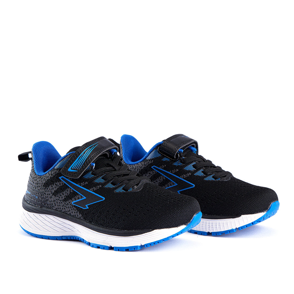 Acute Boys V-strap Runner Black/Royal
