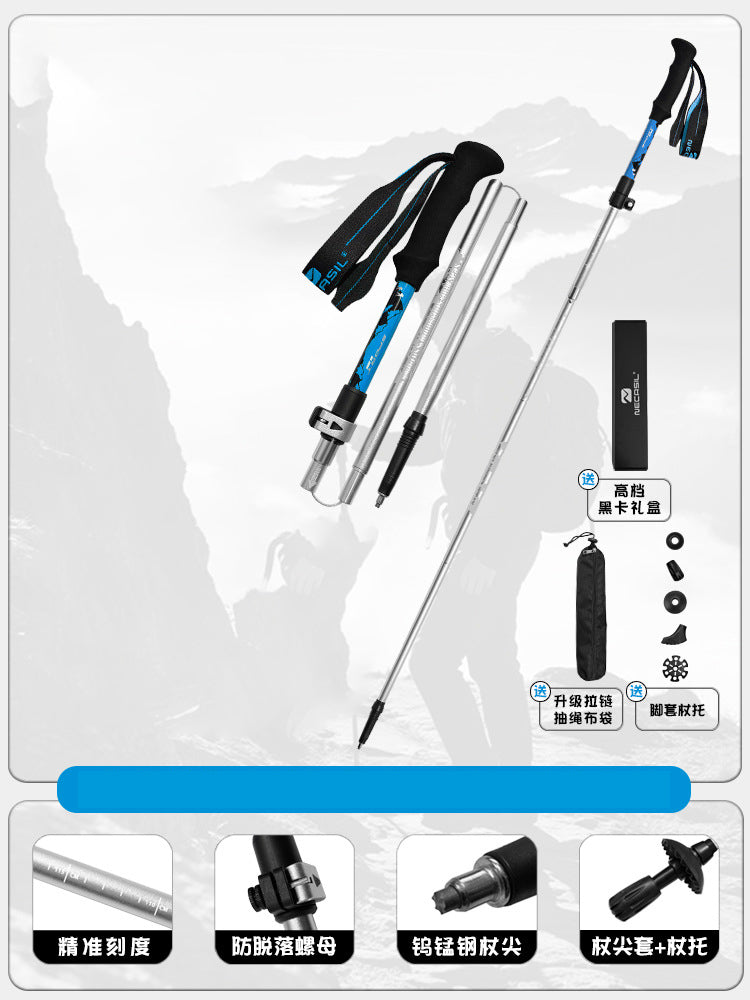 Adjustable Walking stick Trekking poles